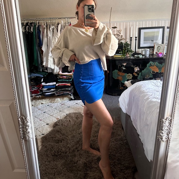 Mini button detail skirt NWT zara - Picture 2 of 5